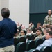 Brig. Gen. Collins discusses the future of base security with Travis Air Base defenders