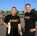 1st Theater Sustainment Command Senior and Junior Leaders take Army Combat Fitness Test Assessment