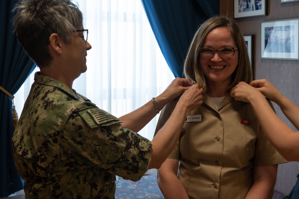 U.S. Navy Band Welcomes Harpist