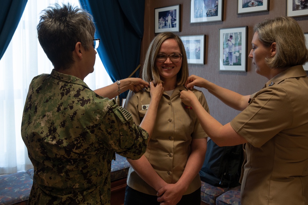 U.S. Navy Band Welcomes Harpist