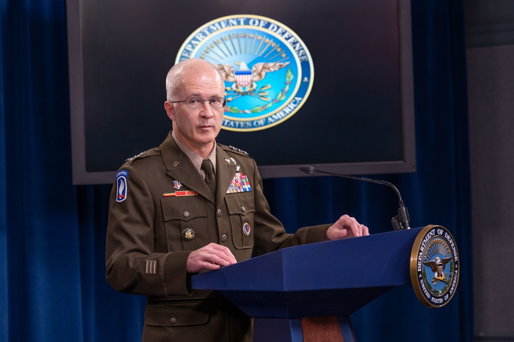 30 June 21 l Pentagon Health Officials provide update on COVID-19