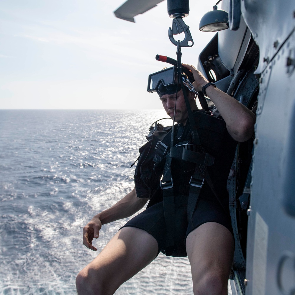 Cooperation Afloat Readiness and Training Sri Lanka with USS Charleston (LCS 18)