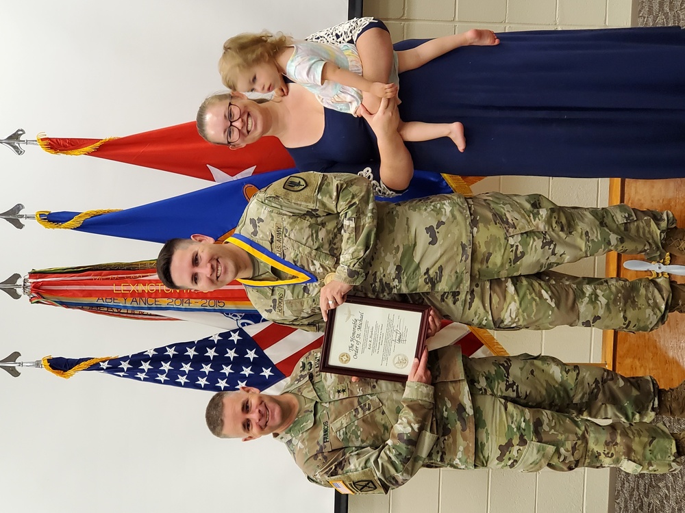 Capt. Kyle Hopkins Recognized for Excellence