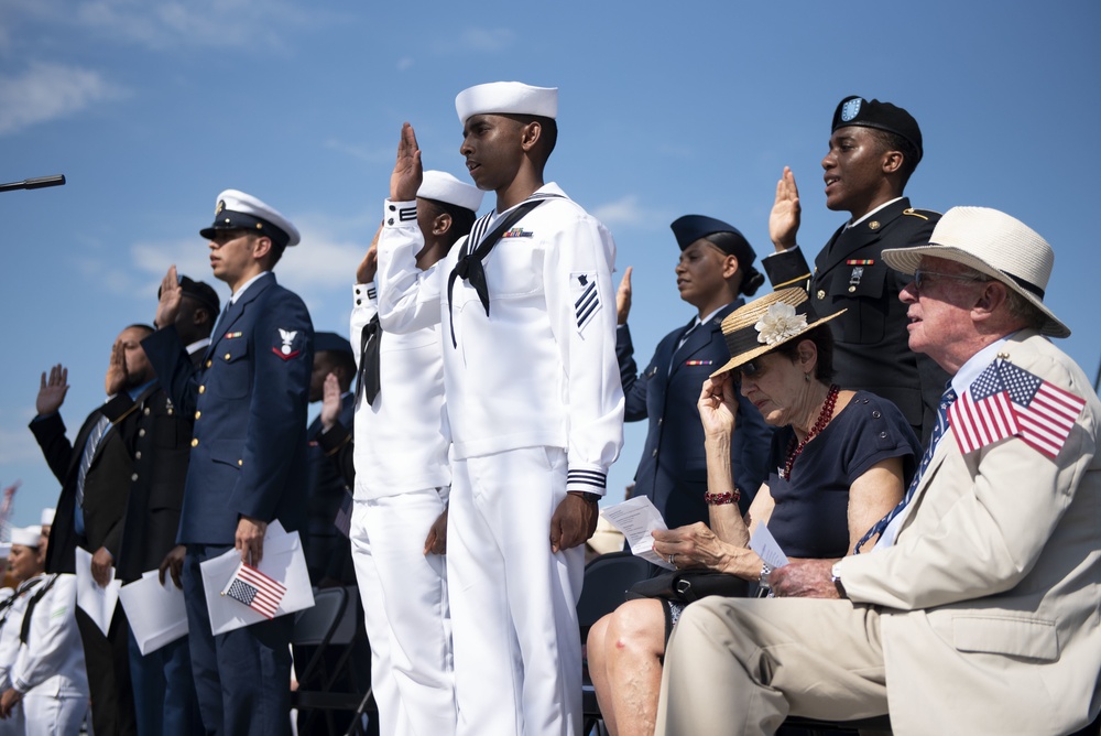Constitution Naturalization Ceremony