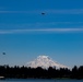 Rangers with 2D Ranger Battalion parachute in the Pacific Northwest