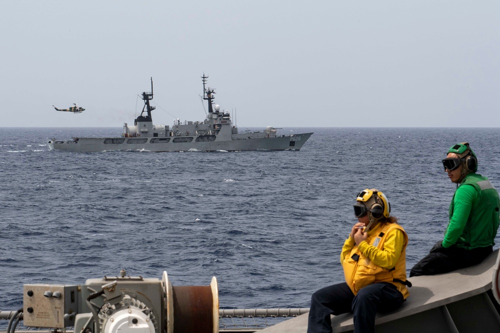 Cooperation Afloat Readiness and Training Sri Lanka with USS Charleston (LCS 18)