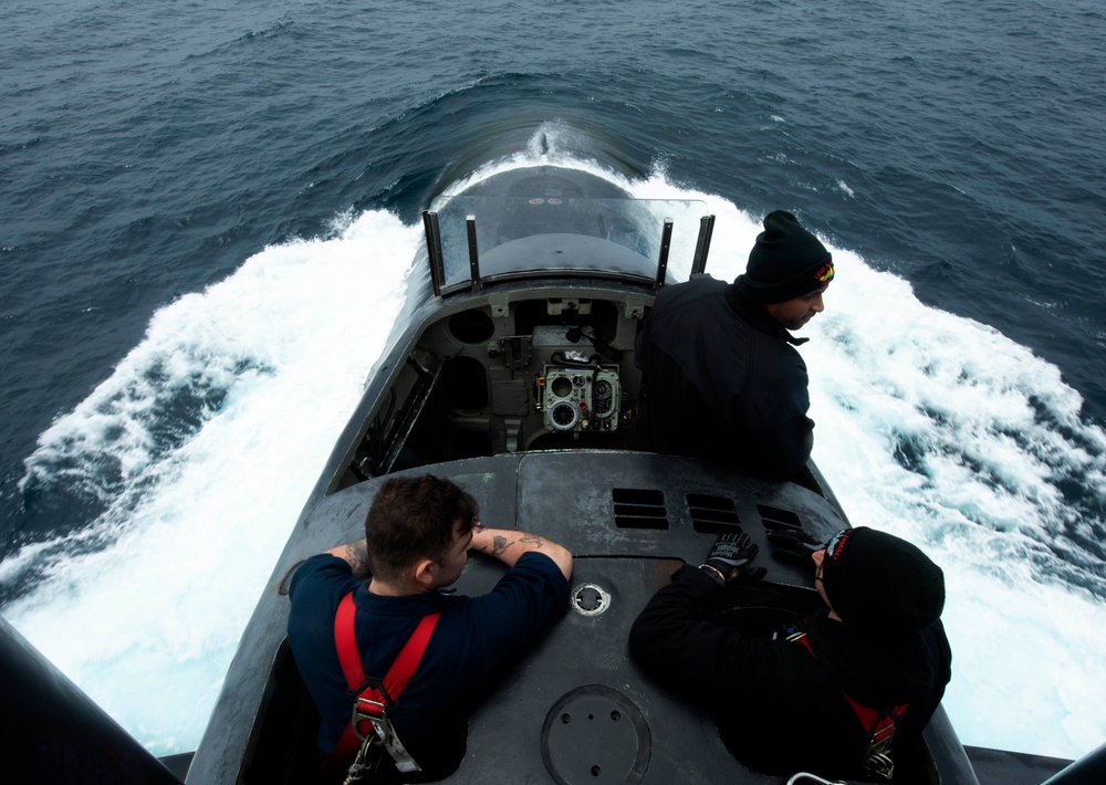USS Alabama Conducts Patrol