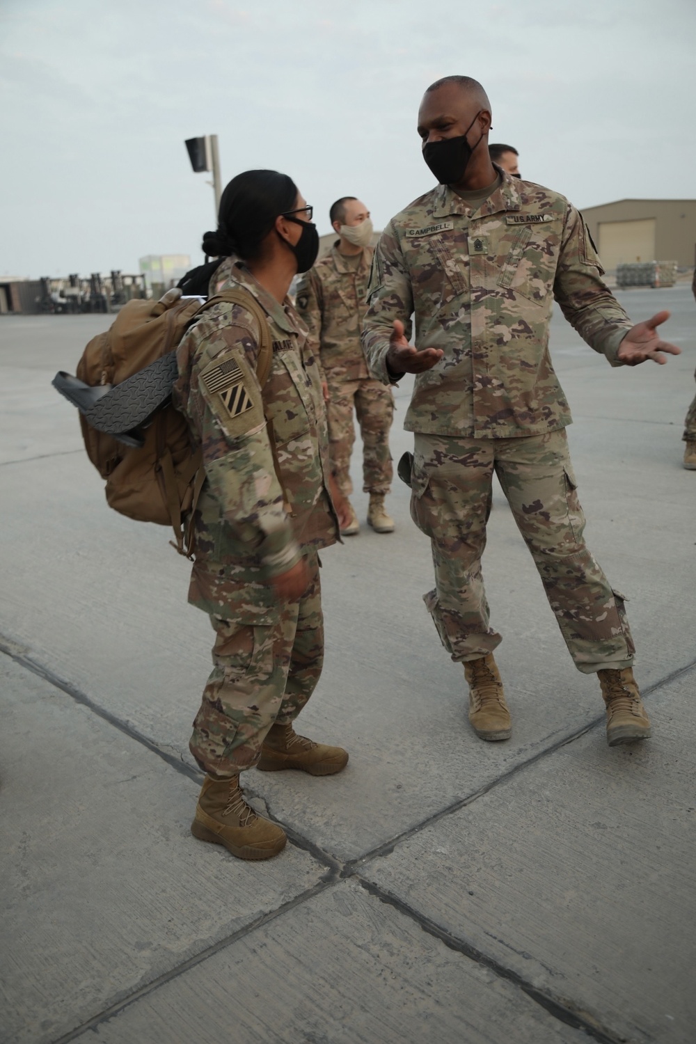 DVIDS - Images - 3rd Division Sustainment Brigade Command Team arrives ...