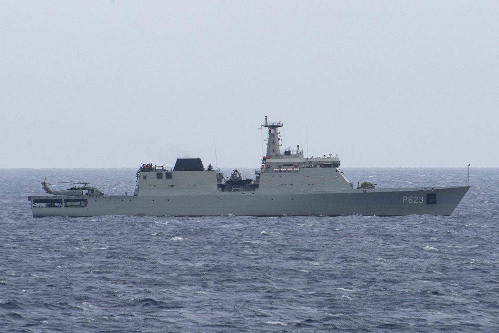 Cooperation Afloat Readiness and Training Sri Lanka with USS Charleston (LCS 18)