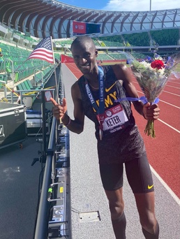 Soldier qualifies for first Olympic Games during record heatwave