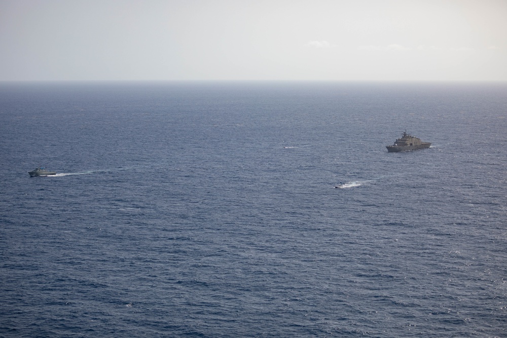 USS Sioux City Participates in Bilateral Maritime Exercise with the Dominican Republic Navy