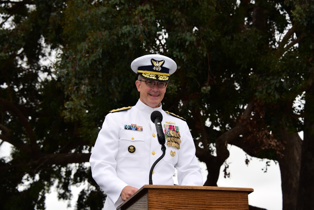 Coast Guard Pacific Area holds change of command ceremony