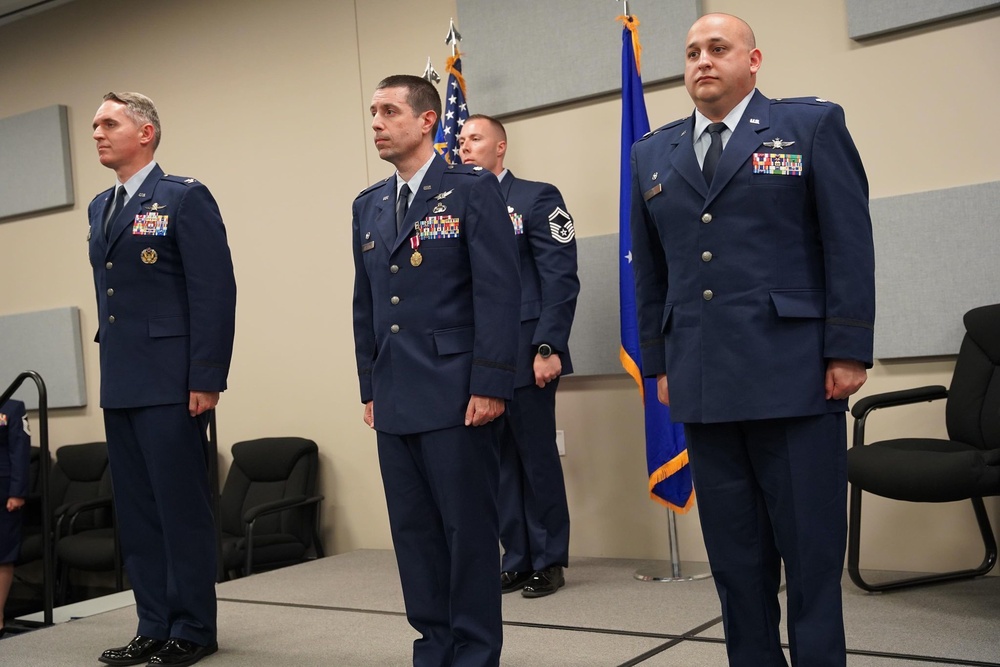 68th Network Warfare Squadron holds change of command ceremony