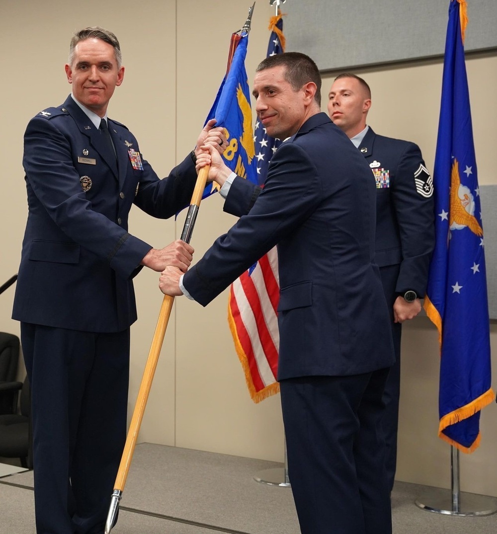 68th Network Warfare Squadron holds change of command ceremony