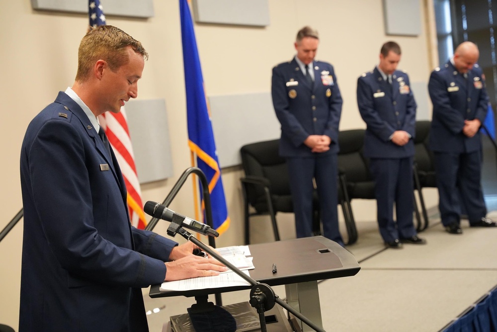 68th Network Warfare Squadron holds change of command ceremony