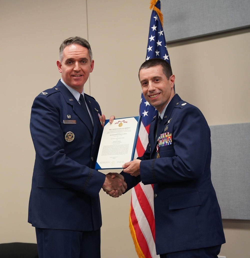 68th Network Warfare Squadron holds change of command ceremony