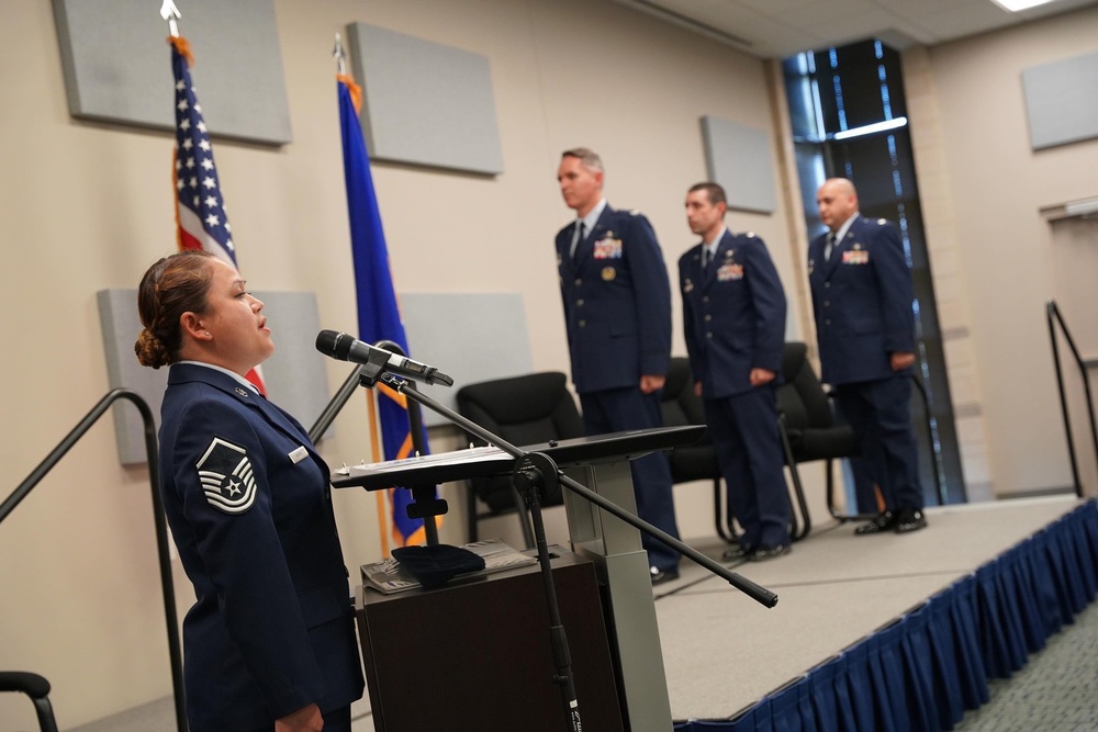 68th Network Warfare Squadron holds change of command ceremony