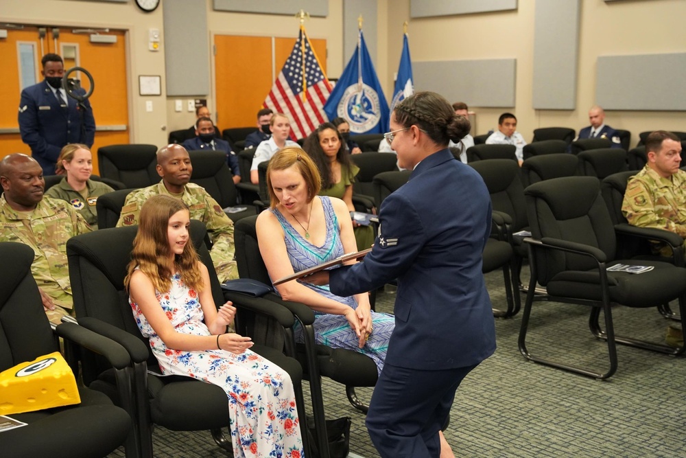 68th Network Warfare Squadron holds change of command ceremony