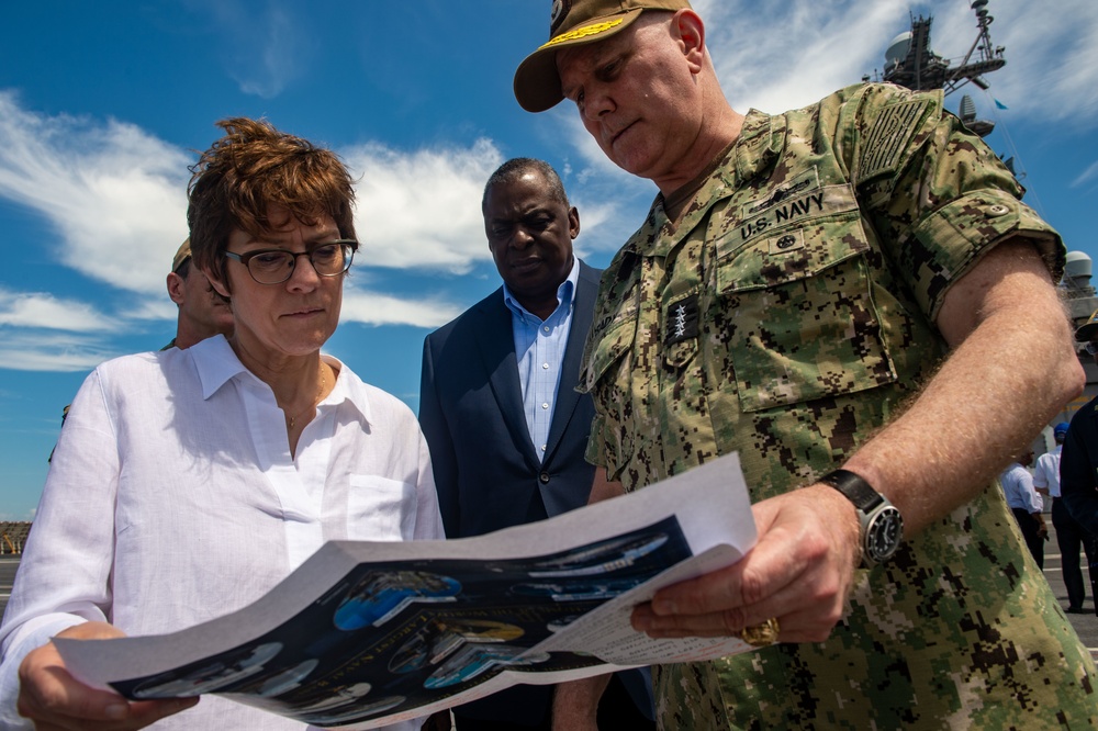 USS Harry S. Truman is home-ported in Naval Station Norfolk and is the flagship of Carrier Strike Group 8.