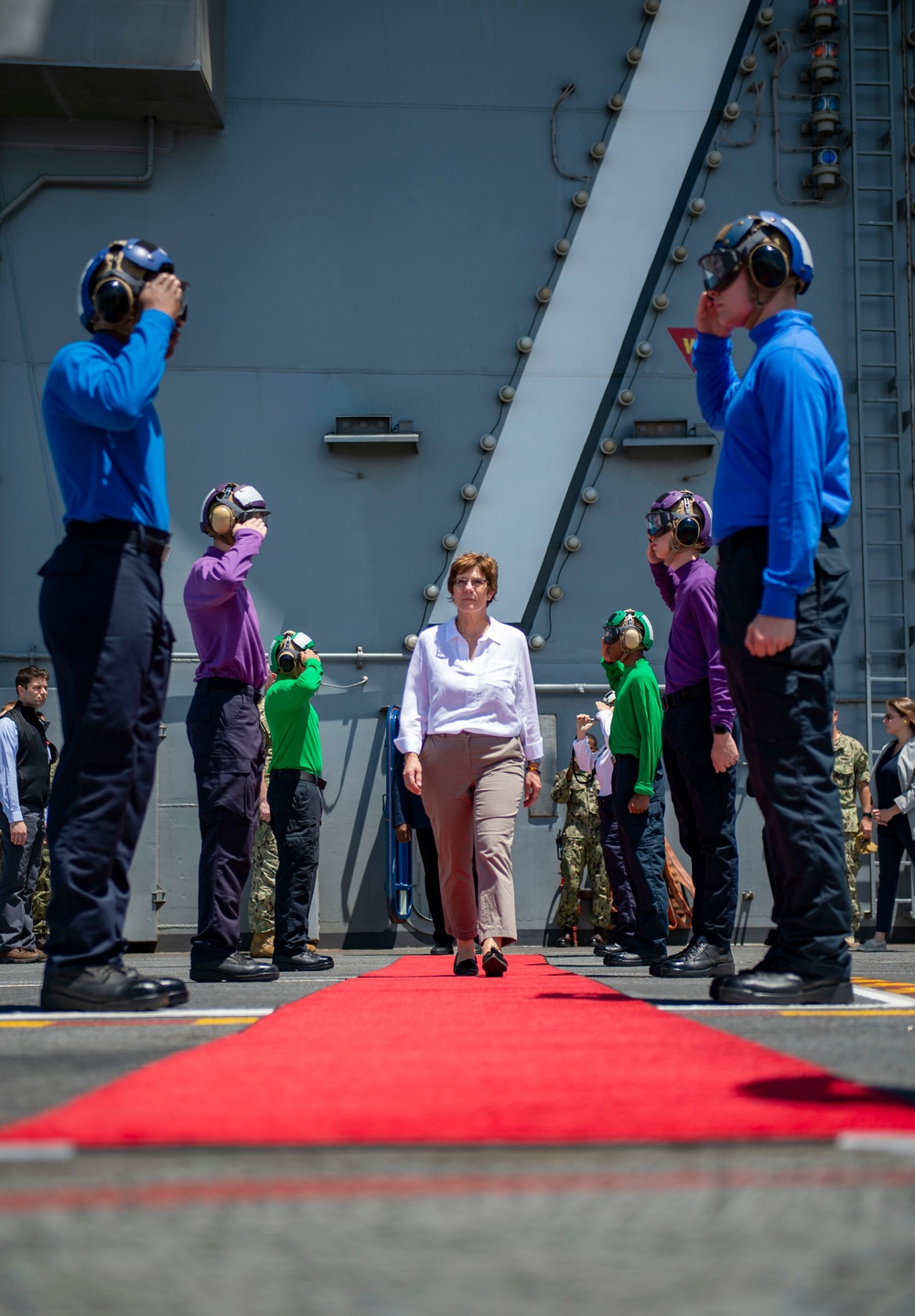 USS Harry S. Truman is home-ported in Naval Station Norfolk and is the flagship of Carrier Strike Group 8.