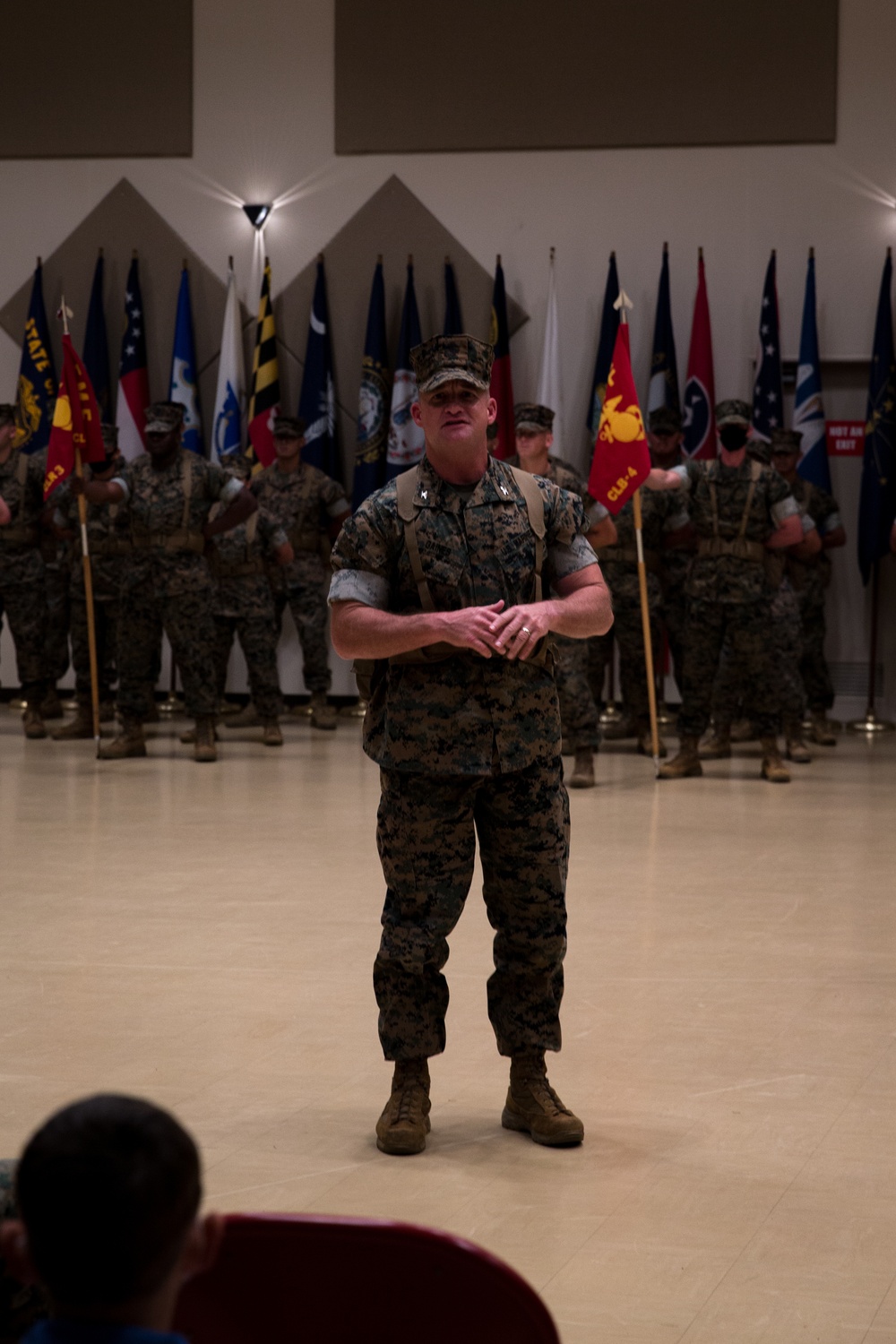 CLR-3 Conducts Change of Command Ceremony