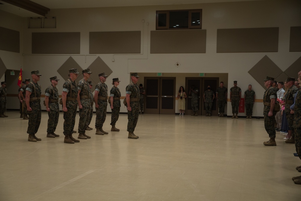 CLR-3 Conducts Change of Command Ceremony