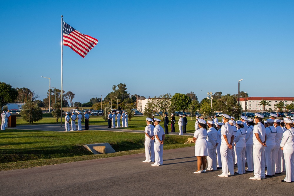 NAVSTA Rota Celebrates Flag Raising Ceremony