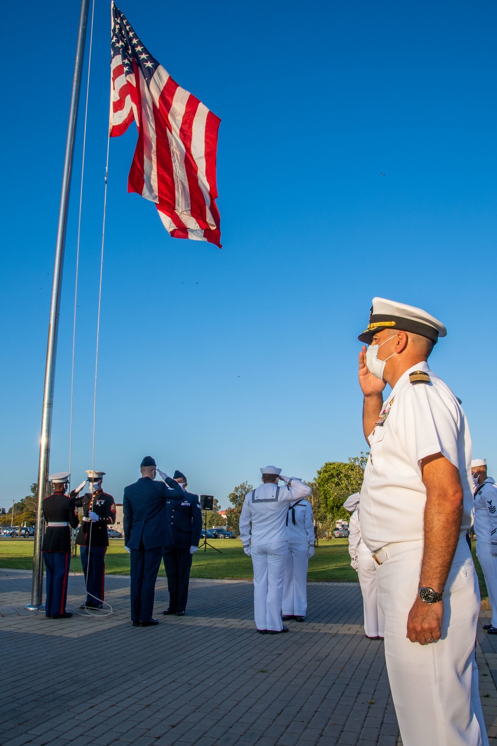 NAVSTA Rota Celebrates Flag Raising Ceremony