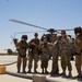 U.S. and Spanish soldiers prepare for joint flight in Iraq