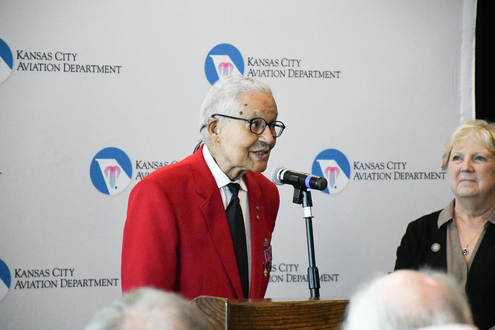 Downtown Kansas City Airport renames terminal to honor Tuskegee Airman Brigadier General Charles E. McGee