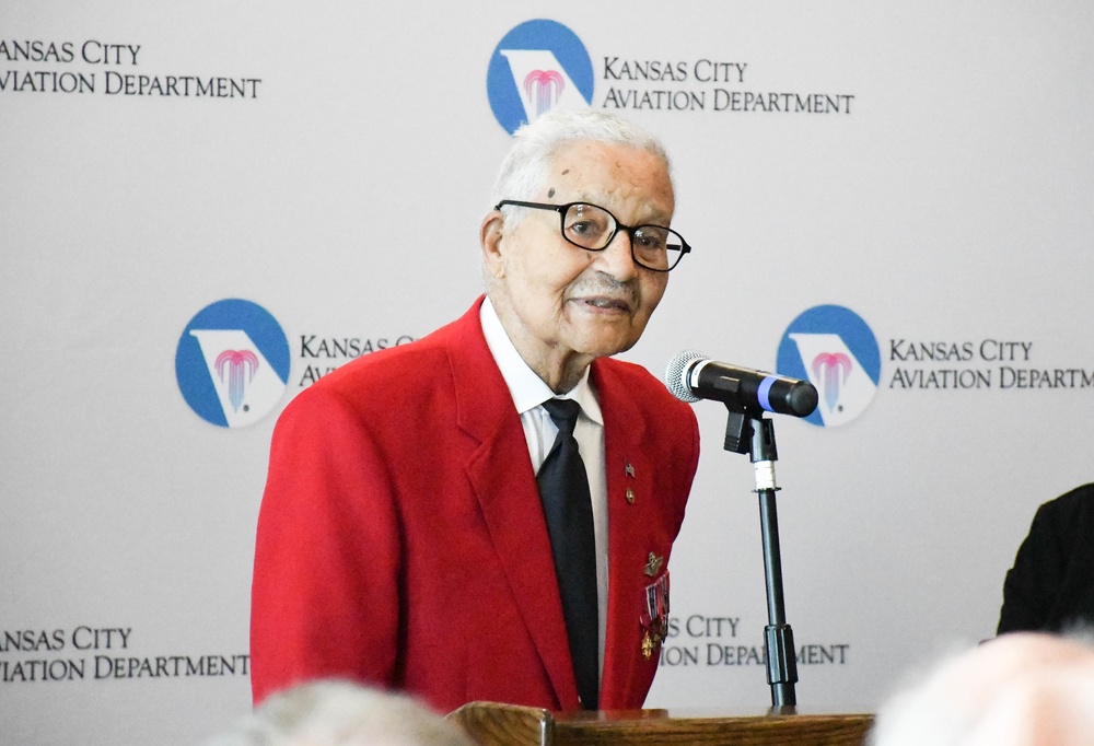 Downtown Kansas City Airport renames terminal to honor Tuskegee Airman Brigadier General Charles E. McGee