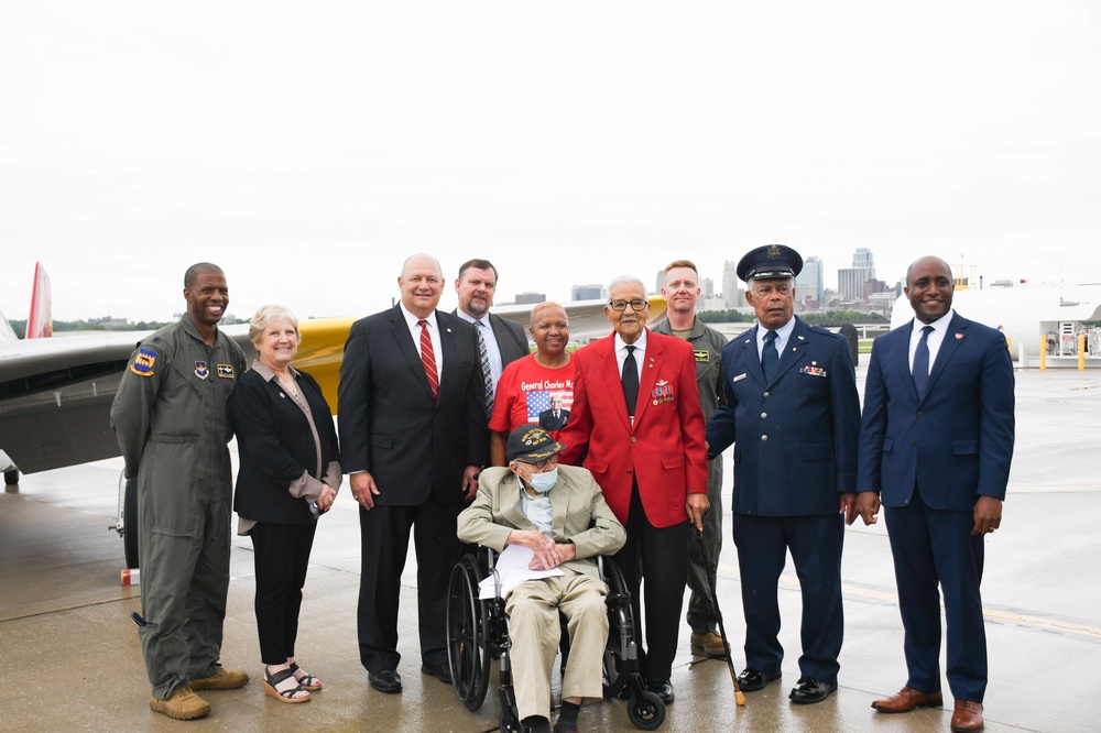 Downtown Kansas City Airport renames terminal to honor Tuskegee Airman Brigadier General Charles E. McGee