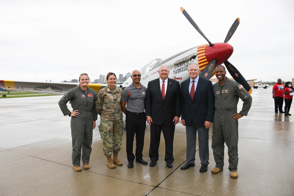 Downtown Kansas City Airport renames terminal to honor Tuskegee Airman Brigadier General Charles E. McGee