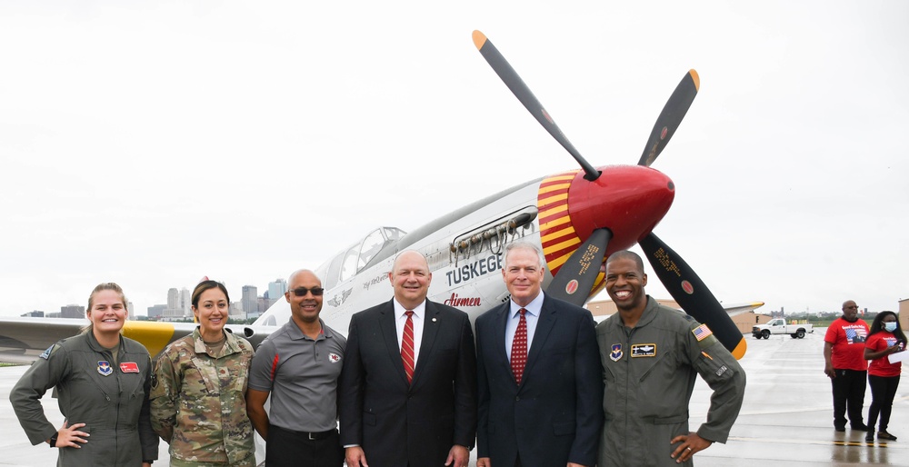 Downtown Kansas City Airport renames terminal to honor Tuskegee Airman Brigadier General Charles E. McGee