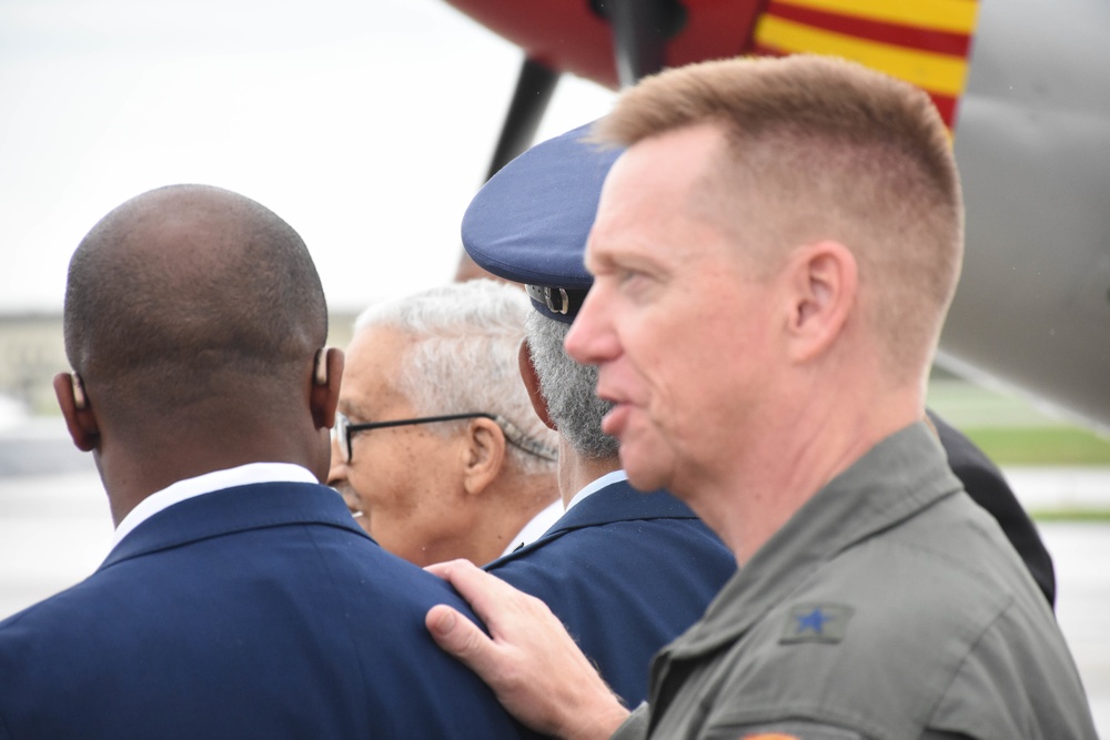 Downtown Kansas City Airport renames terminal to honor Tuskegee Airman Brigadier General Charles E. McGee