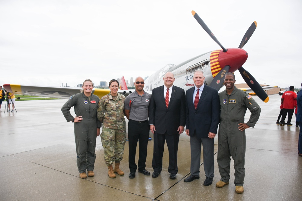 Downtown Kansas City Airport renames terminal to honor Tuskegee Airman Brigadier General Charles E. McGee