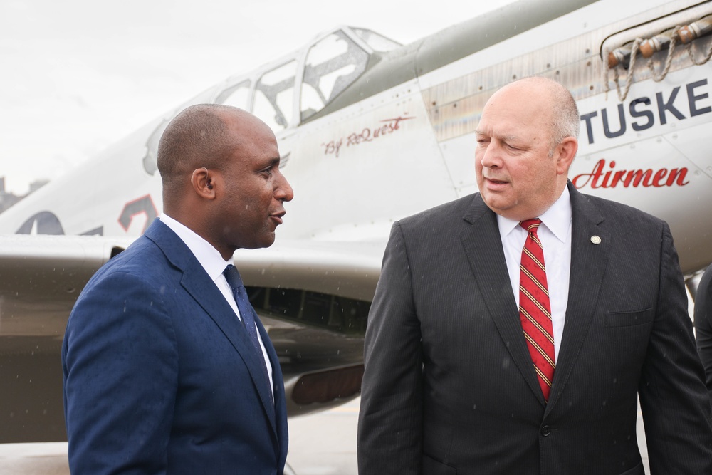 Downtown Kansas City Airport renames terminal to honor Tuskegee Airman Brigadier General Charles E. McGee