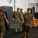 VMFA-314 Unload gear aboard USS Abraham Lincoln