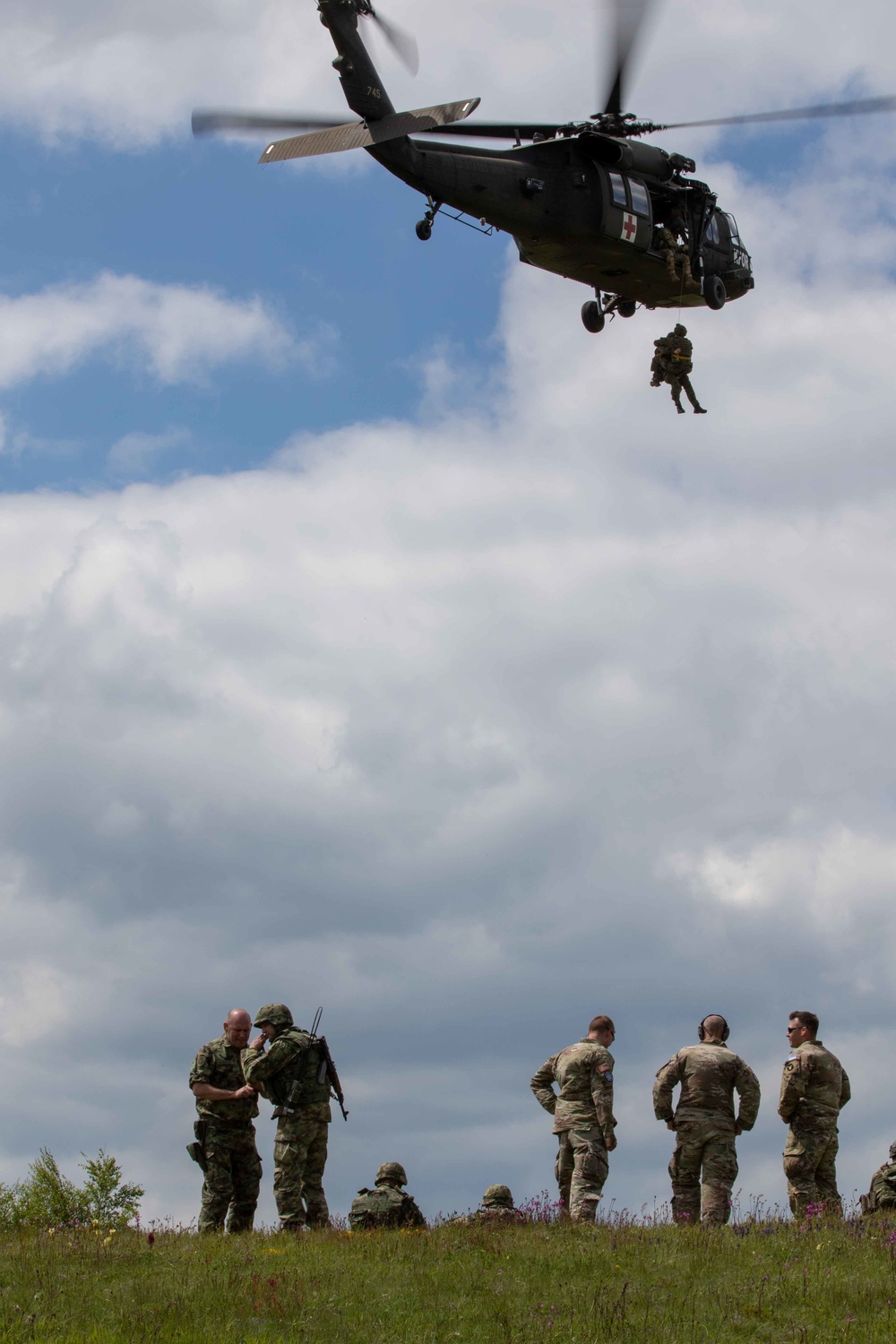 KFOR conducts MEDEVAC training with SAF