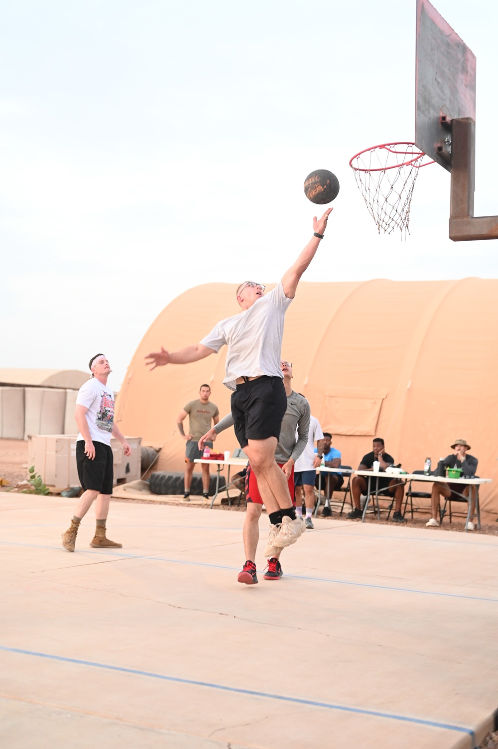 Air Base 201 4th of July celebration: Basketball Tournament