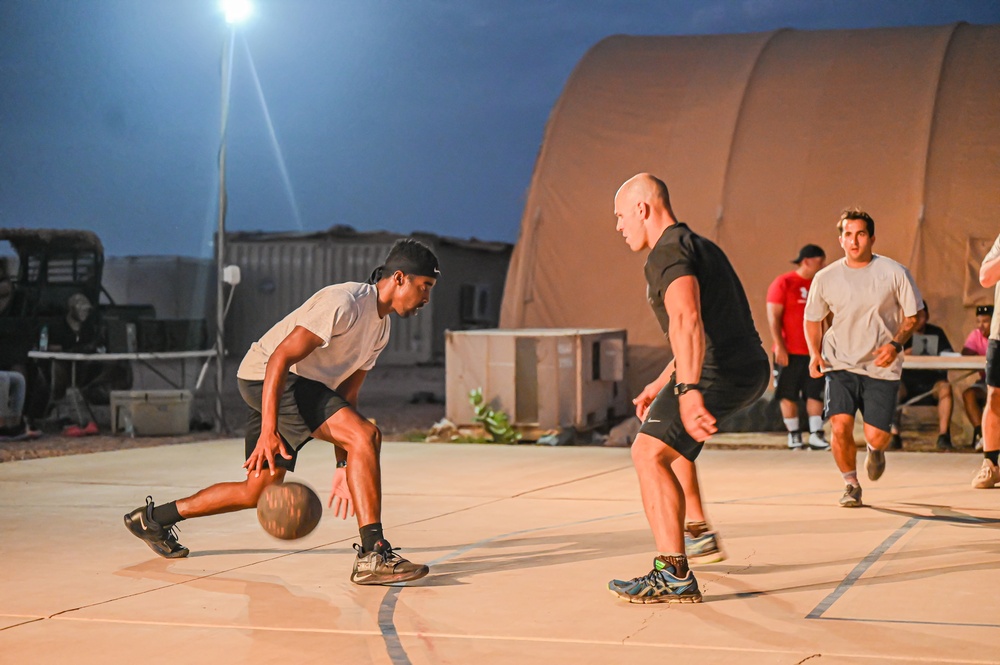 Air Base 201 4th of July celebration: Basketball Tournament