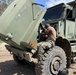 NMCB 11 Operates Civil Engineering Support Equipment for Civil Layer Project