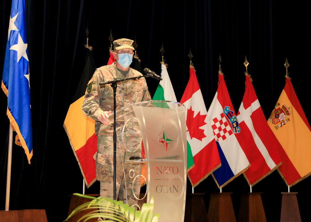 SHAPE Healthcare Facility, Brussels AHC welcome new commander