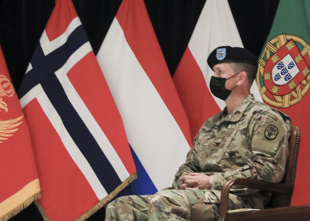 SHAPE Healthcare Facility, Brussels AHC welcome new commander