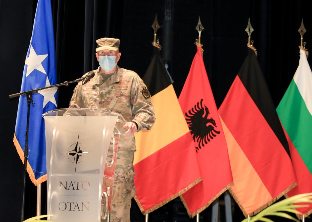 SHAPE Healthcare Facility, Brussels AHC welcome new commander