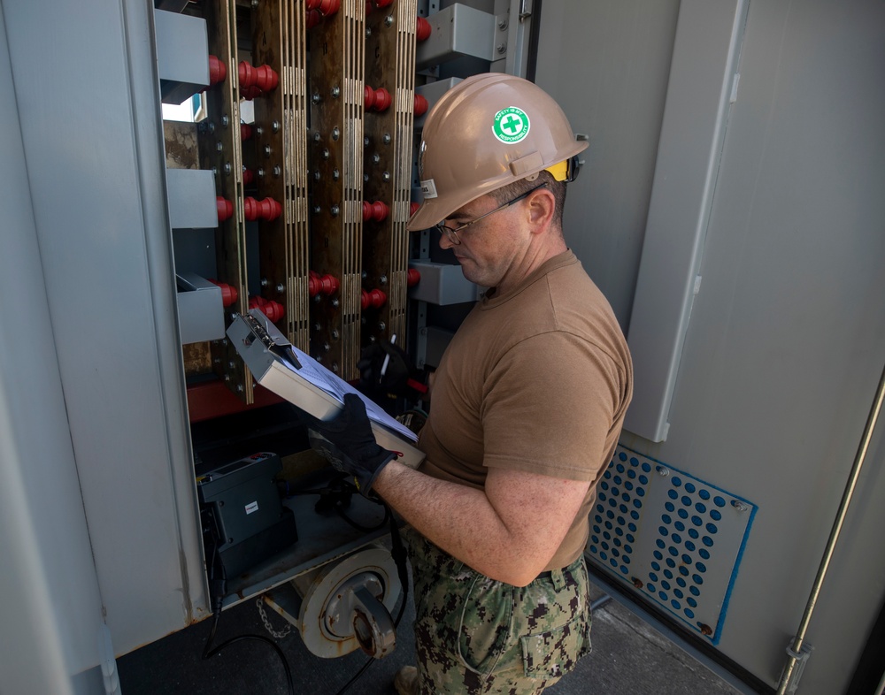 NAVFAC Sailors Inspect Utilities at Naval Station Everett