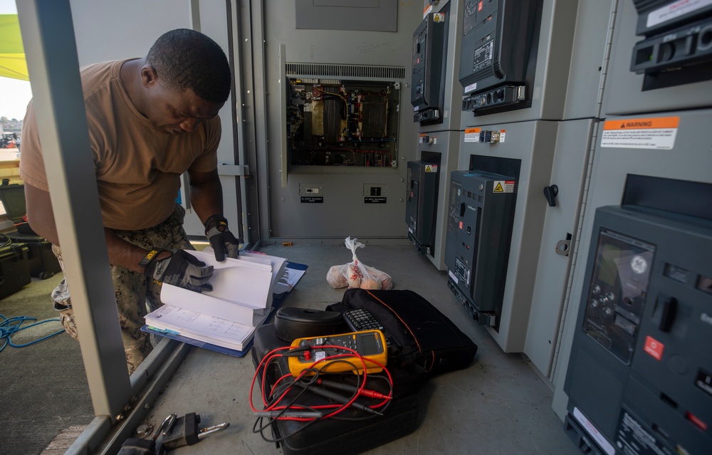 NAVFAC Sailors Inspect Utilities at Naval Station Everett