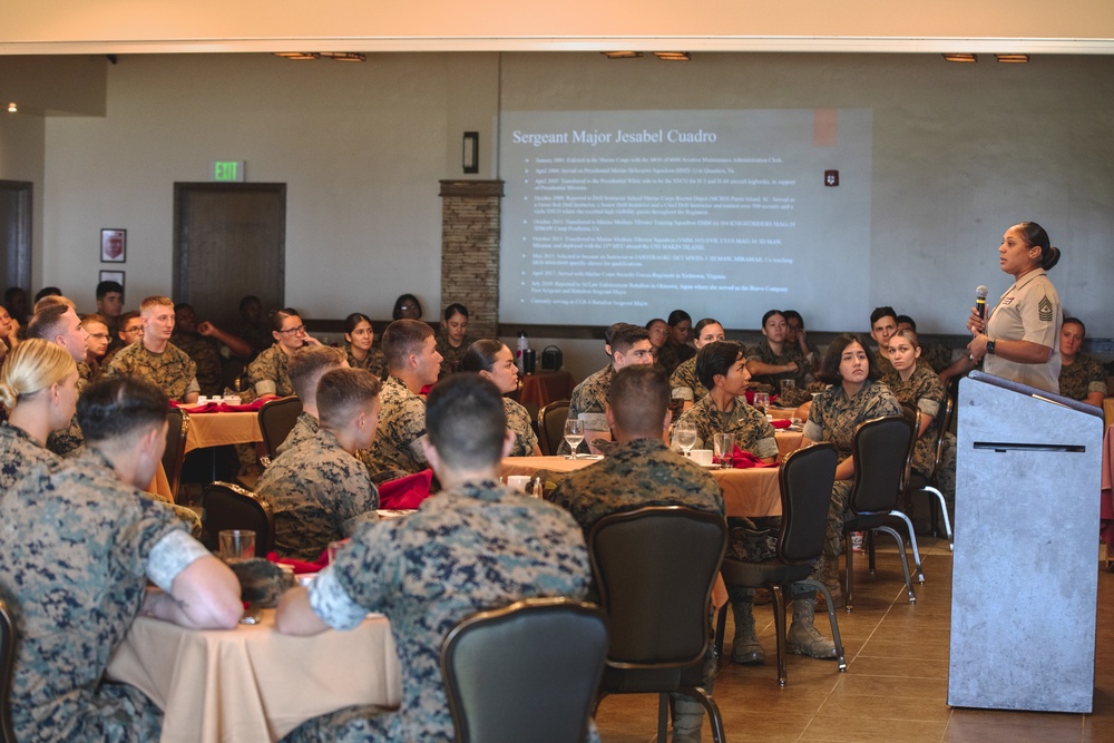 3rd MARDIV holds Opha May Johnson Symposium