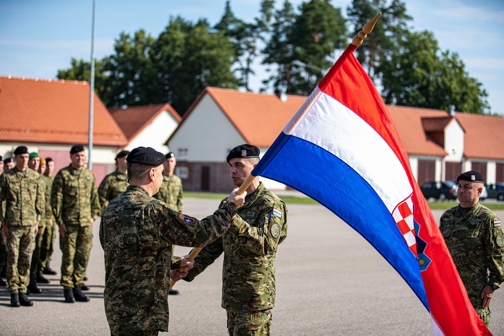 enhanced Forward Presence Battle Group Poland Croatian Transfer of Authority