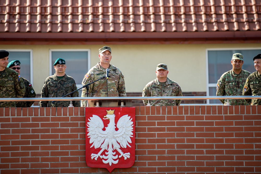 enhanced Forward Presence Battle Group Poland Croatian Transfer of Authority